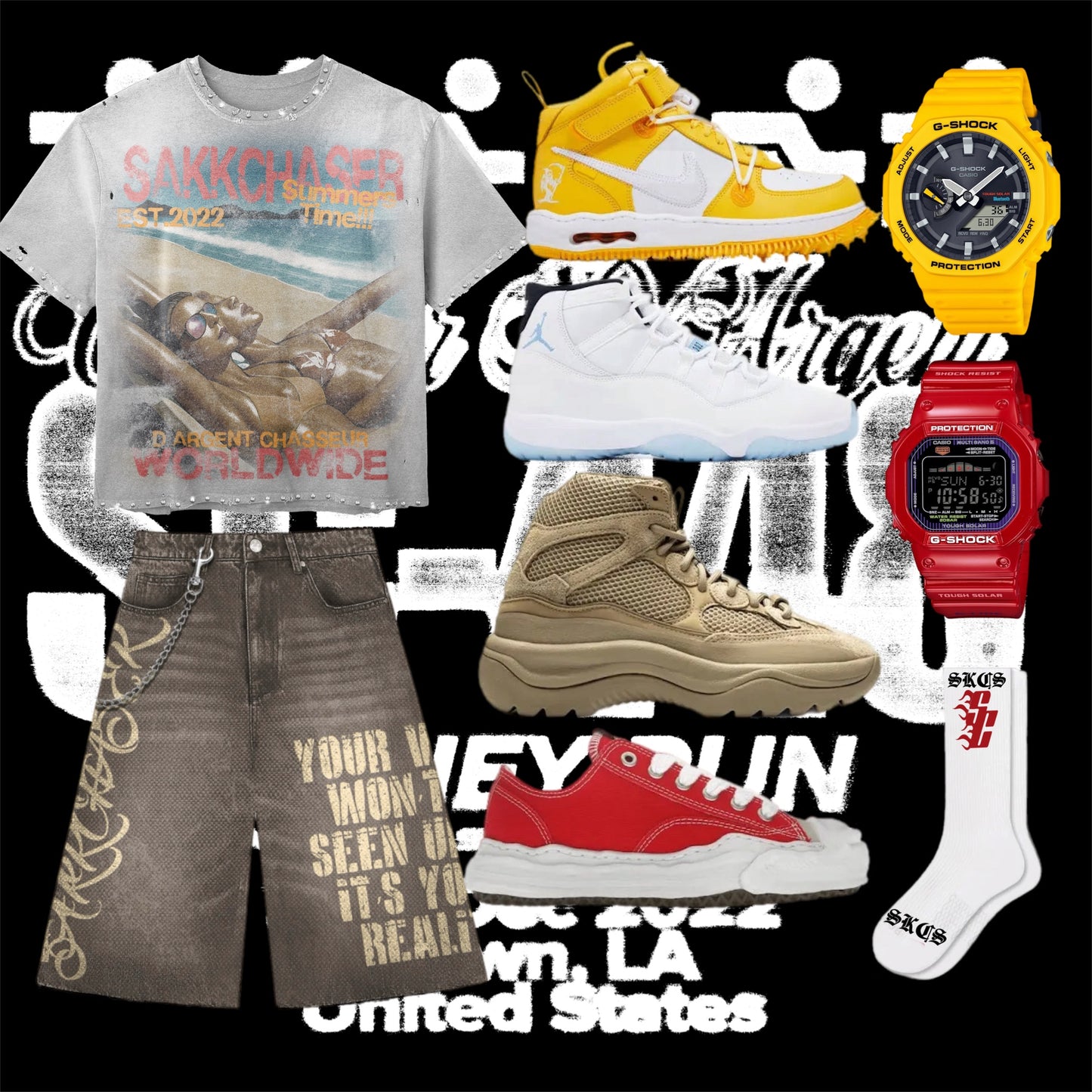 WHITE CHIKS TEE