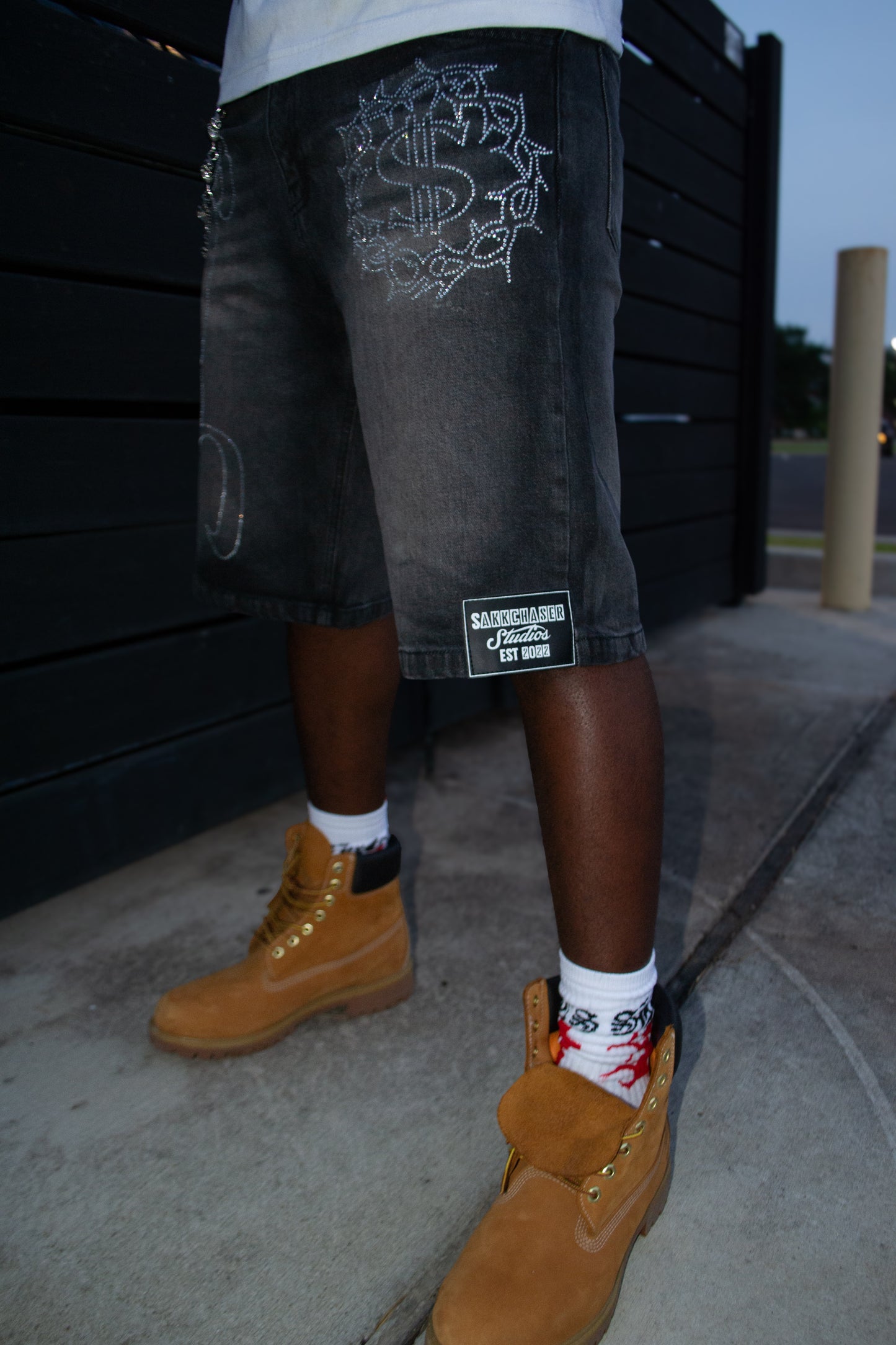 SKCS JORTS “STONEWASH GREY”