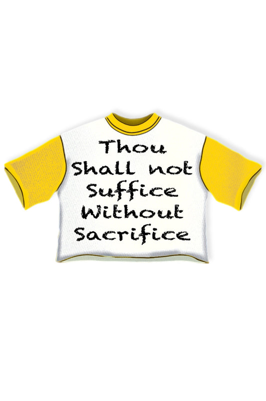 YELLOW BASEBALL TEE