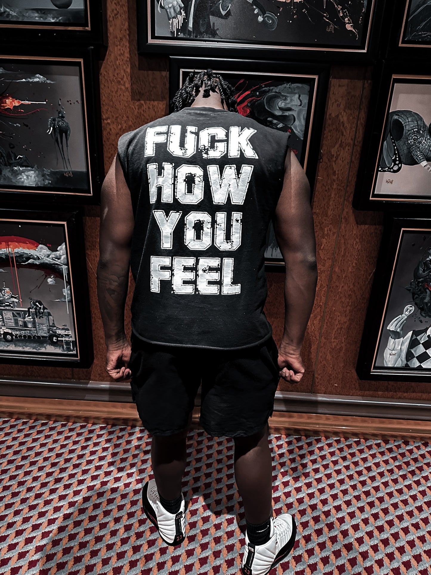 F*CL HOW YOU FEEL SLEEVELESS TEE