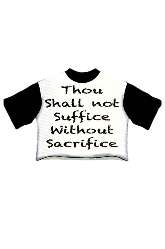 BLACK BASEBALL TEE