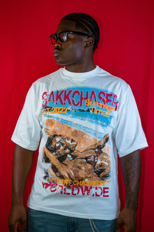WHITE CHIKS TEE