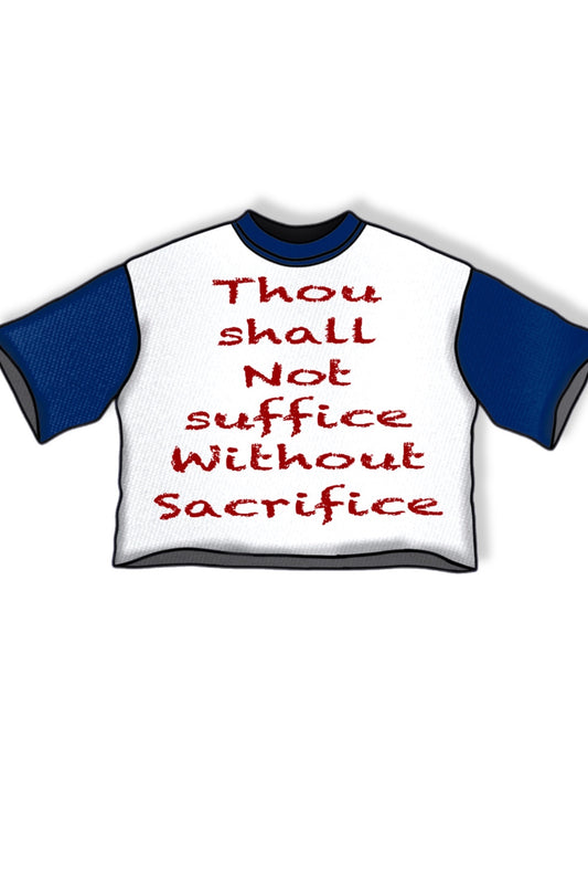 NAVY BLUE BASEBALL TEE